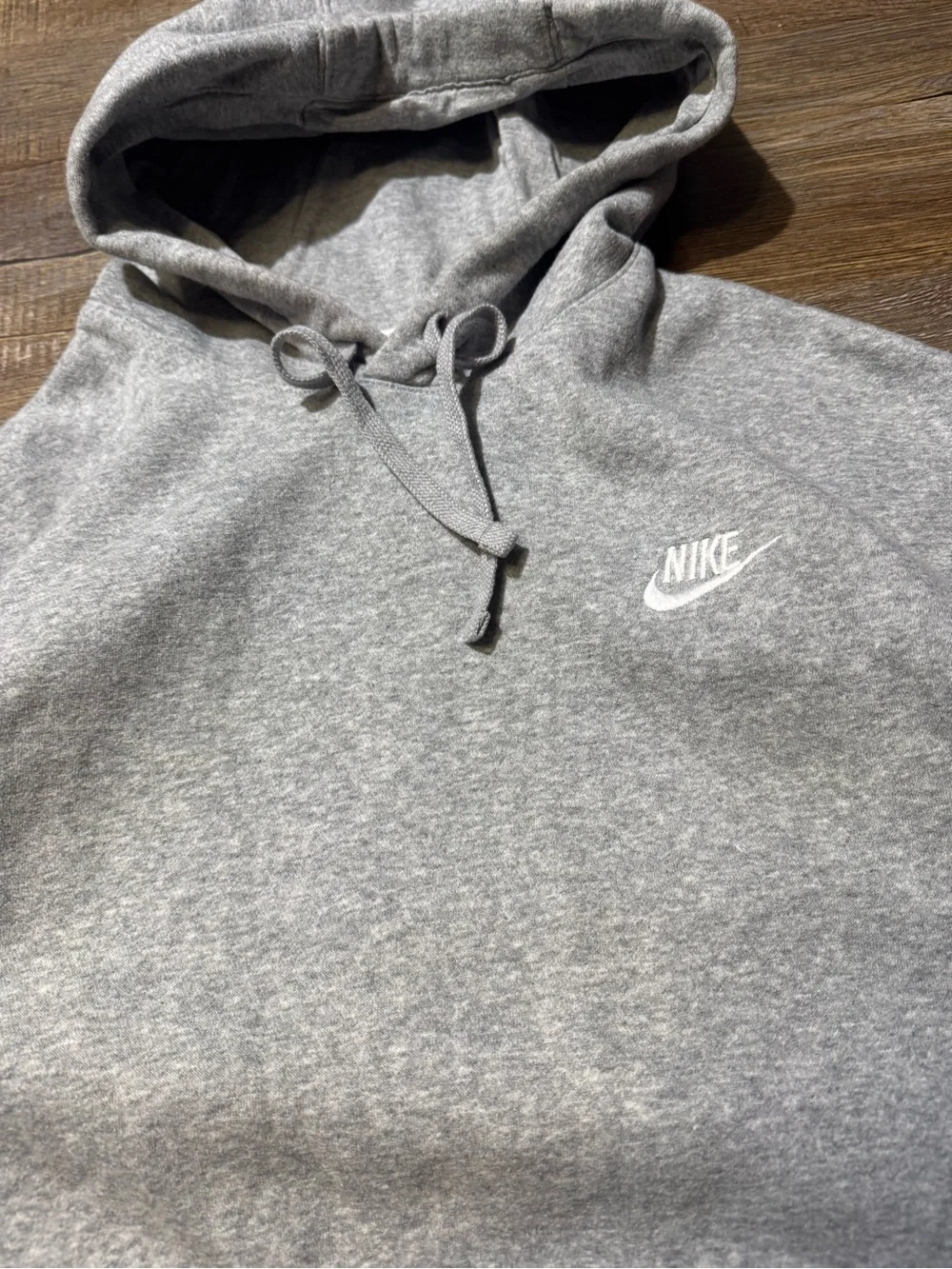 Nike Gray Heather Pullover Hoodie